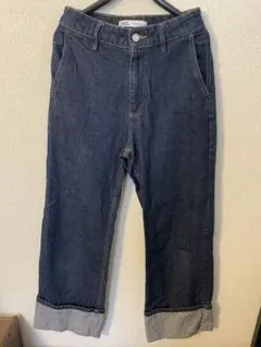 ZARA ロールアップデニム