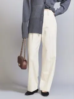 裏起毛 スラックス