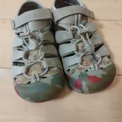 KEEN カモフラージュ サンダル　21cm