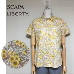SCAPA◇スキャパ リバティプリント GLORIA FLOWER ブラウス40