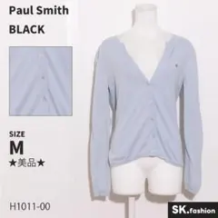 ★美品★ Paul Smith BLACK トップス　カーディガン　長袖　刺繡