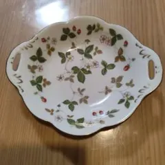 ウェッジウッド 　ワイルドストロベリー 　スパイラルトレイ　皿