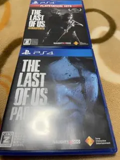 中古ソフト　美品　ps4 2枚セット　ラストオブアス1.2