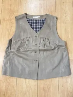 ※最終値下げ※Human Woman レザー ベスト
