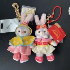 上海ディズニー新作 レインコート ステラルーぬいぐるみキーチェーン