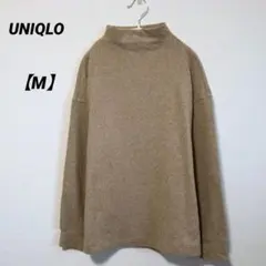 【人気完売品】ユニクロ もちもちタートルネックニット M ベージュ