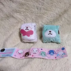 シュガーバニーズ　巾着　しろうさ　ミントうさ