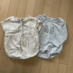 ロンパース 2点セット　80cm