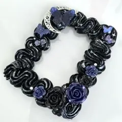 ホイップデコ ブラック トレカデコ トレカケース 硬質カードケース バラ 推し活