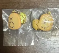 すみっコぐらしビスケットつきチャーム とんかつ ぺんぎん？