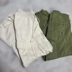 スウェットカーゴパンツ ワークパンツ