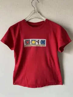 古着 ユーズド PaulFrank ポールフランク レッド コットン Ｔシャツのサムネイル