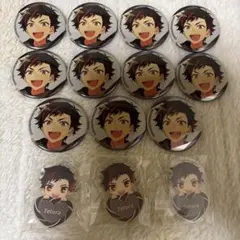 あんさんぶるスターズ 南雲鉄虎 缶バッジなど 14個セット あんスタ 鉄虎