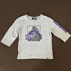 XLARGE KIDS 7分丈 カットソー 120cm