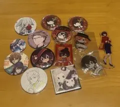 文豪ストレイドッグス　缶バッジ　アクリルスタンド　まとめ14点