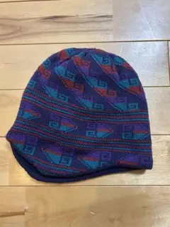 美品 ヴィンテージ パタゴニア L ビーニー フリース ウール ニット帽