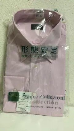 Franco Collezioni 形態安定ワイシャツ 39-82