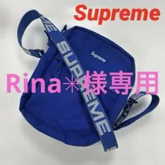 USED★ Supreme ショルダーバッグ 青