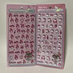 【正規品】ボンボンドロップシール　マイメロ　ピンクキティ　mini セット