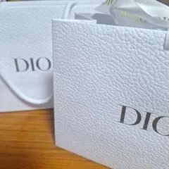 Dior ホワイトショッパー 2枚セット