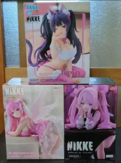 【勝利の女神NIKKE】フィギュア3点まとめ売り