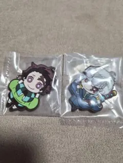 鬼滅の刃 ばんちょうこう ラバーマスコット キーホルダー 竈門炭治郎 宇髄天元