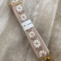 【ss.12-2】 ショルダー紐 スマホショルダー インド刺繍リボン