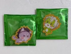 【新品】鬼滅の刃　バレンタイン　2026　アニマルクッキーバッジ　実弥　玄弥