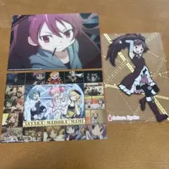 魔法少女まどか☆マギカ　クリアプレート　コレクション　ジャンボ　カードダス