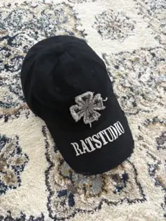 ほぼ未使用　RATSTUDIO キャップ 黒