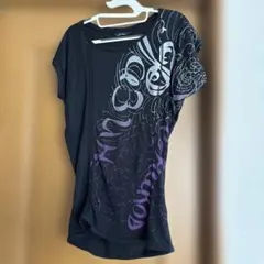 JOHNBULLブラック Tシャツのサムネイル