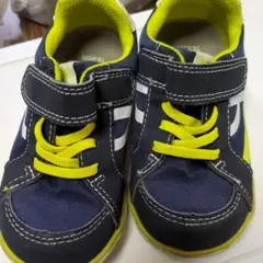 IFME スニーカー 16.0cm ネイビー/イエロー