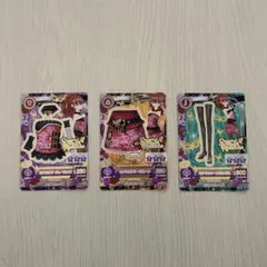 アイカツカード 紫吹蘭 Spicy Ageha スパイシーアゲハ セット