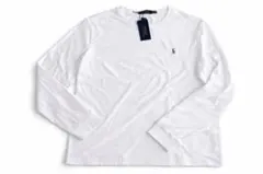 Polo Ralph Lauren ホワイト長袖Tシャツ新品タグ付きLサイズ