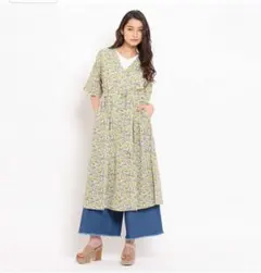 ★ozoc　オゾック　フラワーカシュクールワンピース★