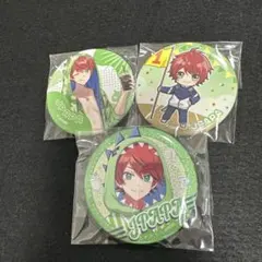 カラフルピーチ　缶バッチ　じゃぱぱ