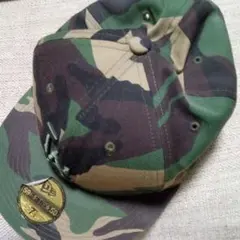 激安。使用浅い美品！NEWERA MLB 59FIFTY 迷彩キャップ
