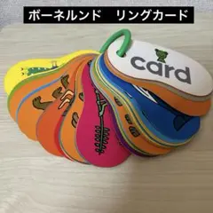 ボーネルンド　戸田デザイン　リングカード　どうぶつ　カード　知育玩具