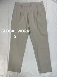 GLOBAL WORK サイズS モーションテックテーパードパンツ