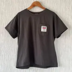 INGNI イング グレー 半袖 Tシャツ ポケット付 M カジュアル【565】