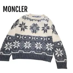 lowkey様専用】MONCLER モンクレール アイボリー 雪の結晶 - メルカリ