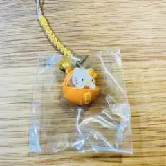 ハローキティ　ご当地　限定　メロンパンバージョン　ストラップ　根付　海老名 ハローキティ ご当地 限定 メロンパンバージョン ストラップ 根付