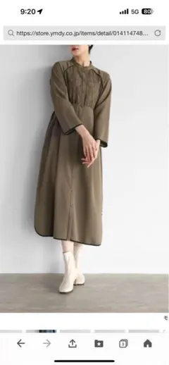 新品タグ付き　ラディエイト パイピングワンピース　ヤマダヤ♬