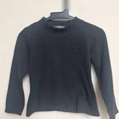 BURBERRY ブラック 長袖 カットソー 110A