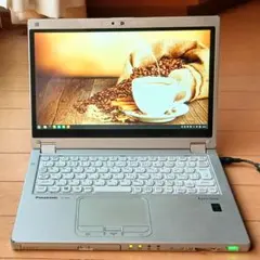 ノートパソコン パナソニック　レッツノートCF-MX4、オフィス付き設定不要！①のサムネイル