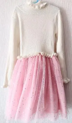 【秋冬のお出かけに】【超美品】ケイトスペード　ワンピース　120ハイネック