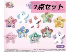 キラキラ　スター缶バッジコレクション　セーラームーン　サンリオ