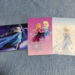 アナと雪の女王 ポストカード ガラスペン