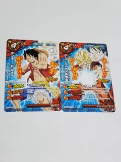 ミラクルバトルカードダス ワンピース ドラゴンボール改 プロモ カード