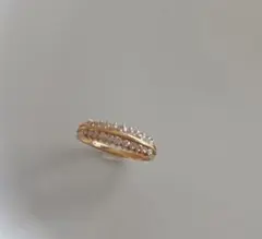 AHKAH イマジンリング K18 0.05ct 13号 - メルカリ